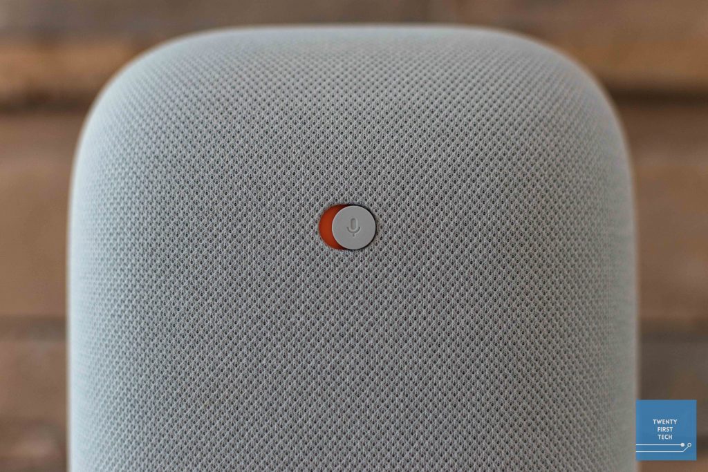 Nest Audio mute switch